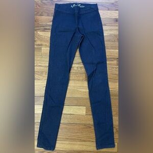 JUICY COUTURE dark blue leggings jegging pants p petite